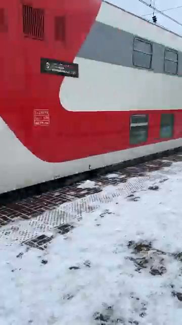 Поезд 104В «Двухэтажный» Москва Казанская — Адлер на станции 88 км
