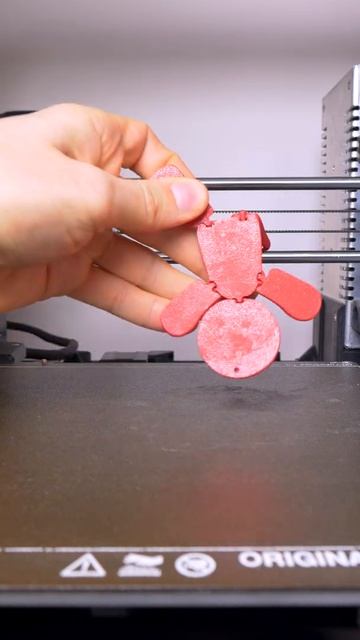 3D Printed Gingerbread Man Ornament Cookie