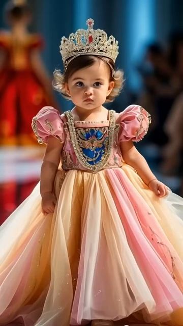 Cute baby fashion show