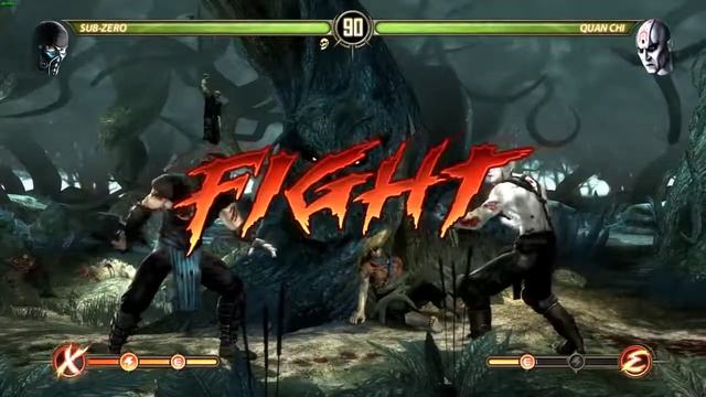 Mortal Kombat 9 Прохождение башни на эксперте без поражений за персонажа Sub Zero