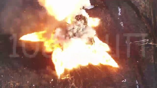 🔥Эпичное уничтожение вражеской БМП-2 на Запорожском направлении.Работа дроноводов 108-го гвардейско