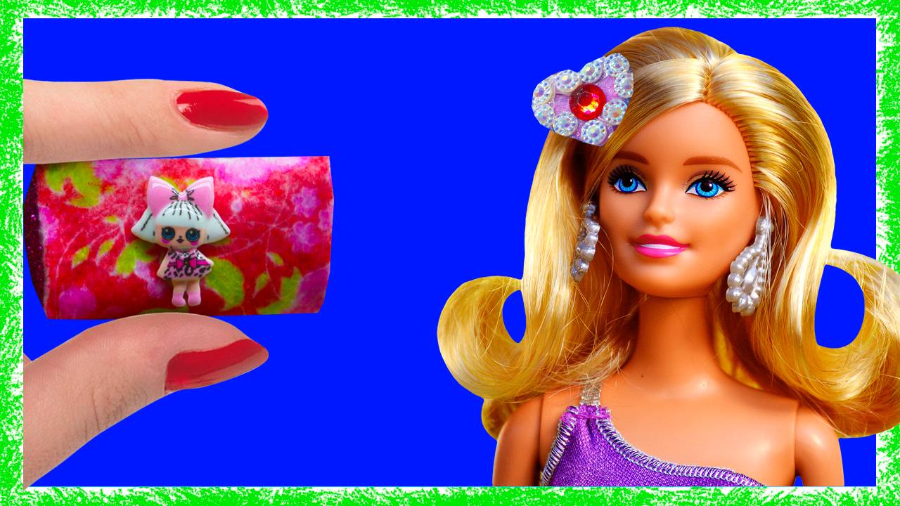 ЛАЙФХАКИ ДЛЯ БАРБИ DIY Barbie Hacks