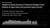 O sole mio - Stepan Hauser (cello)