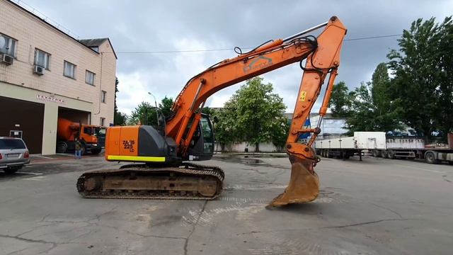 Hitachi ZX 225 2007 год демонстрация работоспособности UBMtrade