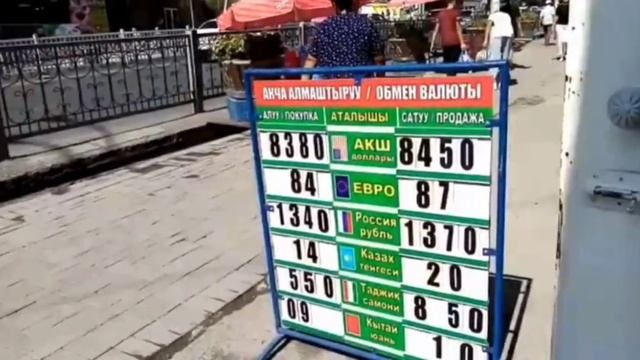 Ош 26.07.22 Рубль Доллар Кечки курстар.