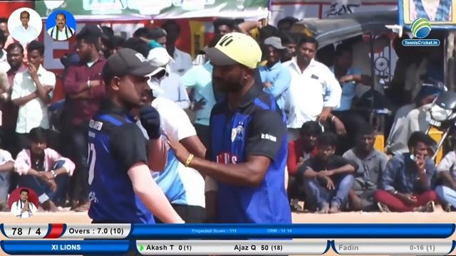 🏏🔥 87 Runs in 37 Balls Ajaz Qureshi || Ysr Inter StateCricket Tournament 2022