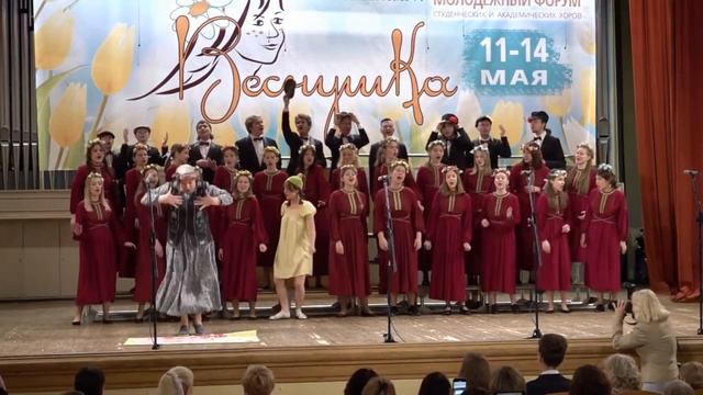 Русская народная песня "Выйду на улицу"