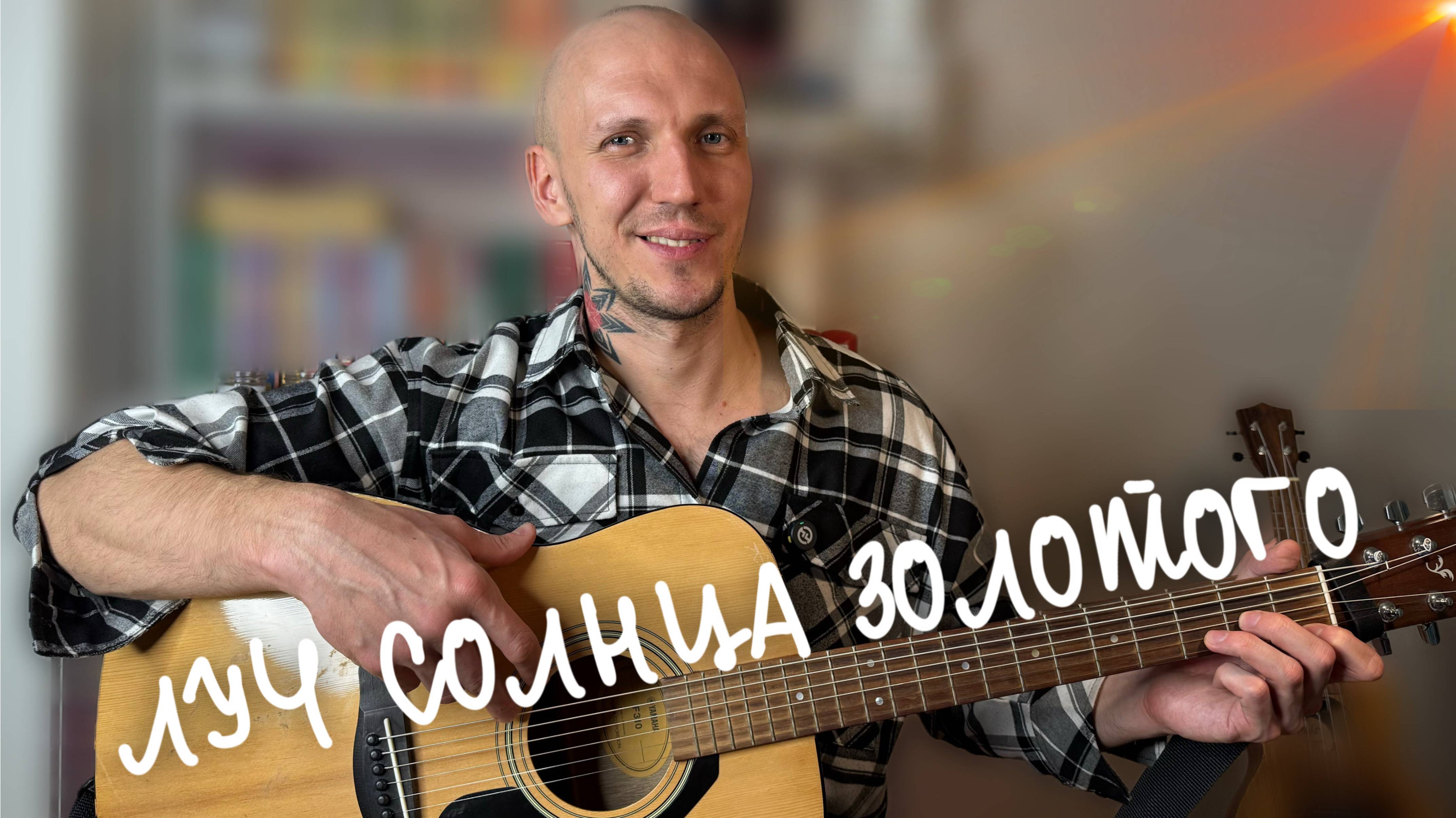 История песни ЛУЧ СОЛНЦА ЗОЛОТОГО| КАВЕР на песню под ГИТАРУ
