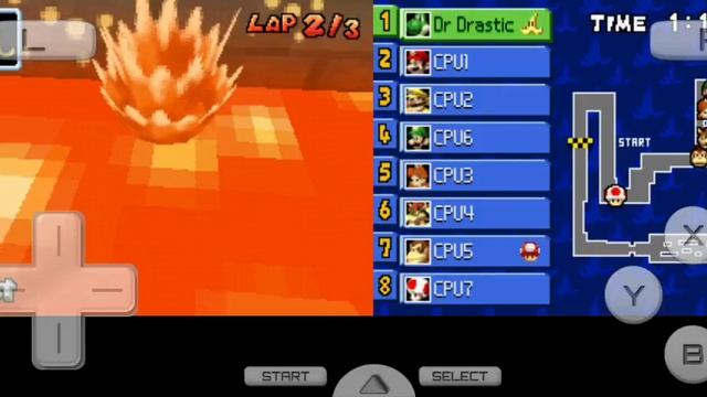 Mario Kart DS, but in Normal Mode