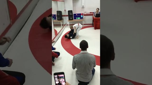 Бой Ильи Бровикова за выход в финал, победа из положения бэкконтрол.