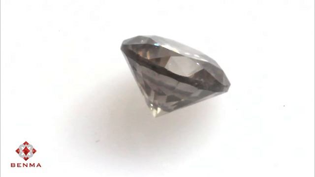 Benma Fancy Color Diamonds - 0.29 Carat Fancy Deep Gray Loose Diamond