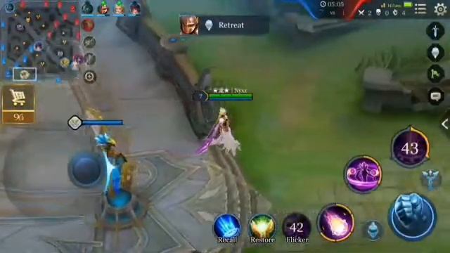 Garena Arena of valor ★龙★ | Nyxz (ilumia pro bait) gameplay