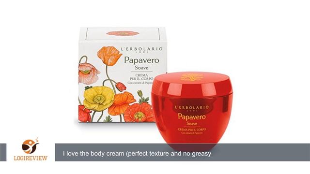 Papavero Soave (Sweet Poppy) Perfumed Body Cream by L’Erbolario Lodi | Review/Test