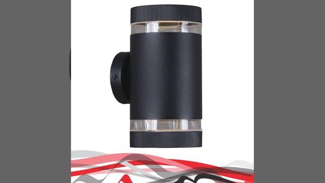 Уличный настенный светильник Reluce Technical 86226-9.2-002CT 2*GX53 BK