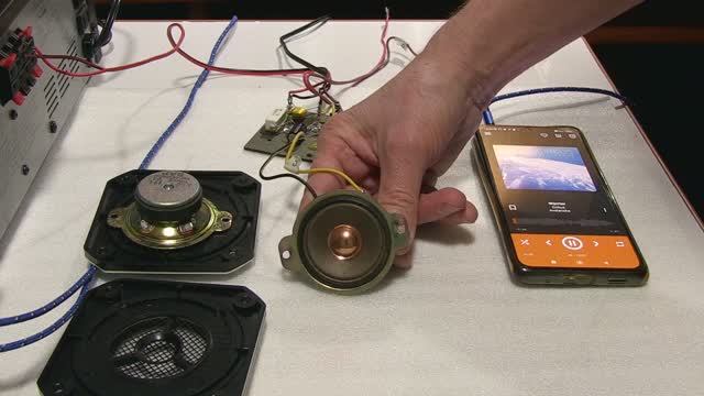 Проверка динамиков  JVC HSA0599-02M