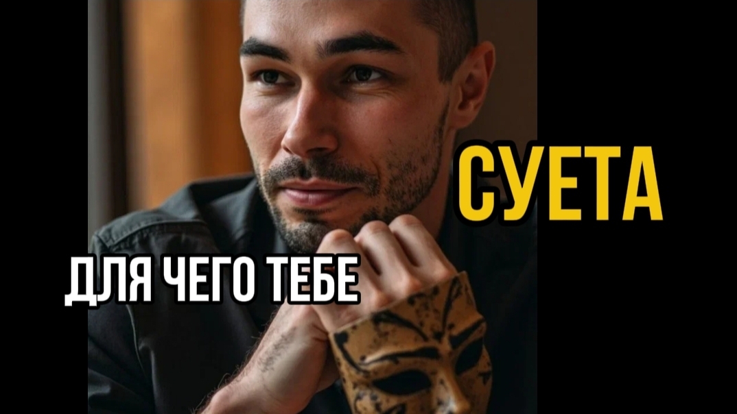 ДЛЯ ЧЕГО ТЕБЕ СУЕТА