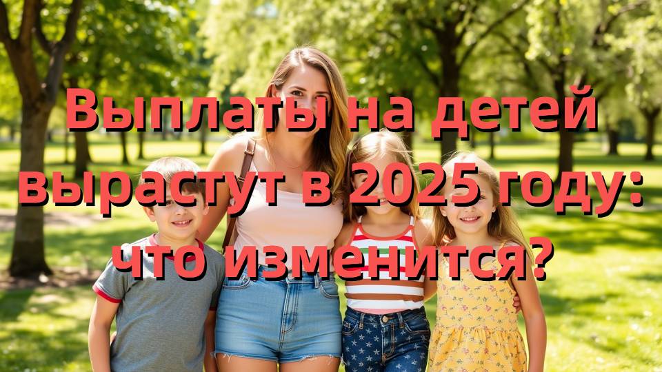 Единое пособие на детей в 2025 году: новые правила, размер выплат и как оформить