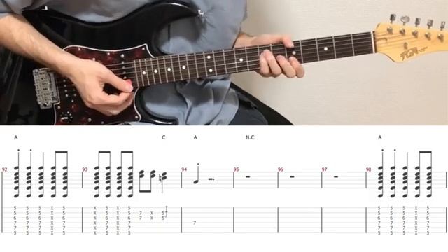Jet - Are You Gonna Be My Girl (guitar cover ,tab)
