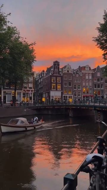 Amsterdam 🖤 #shorts #viral #travel #holiday