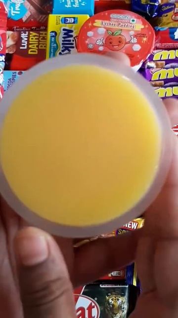 Yummy Mango Pudding & Some Lot's Of Mouth Watering Candies🍬🍬 #Shorts
