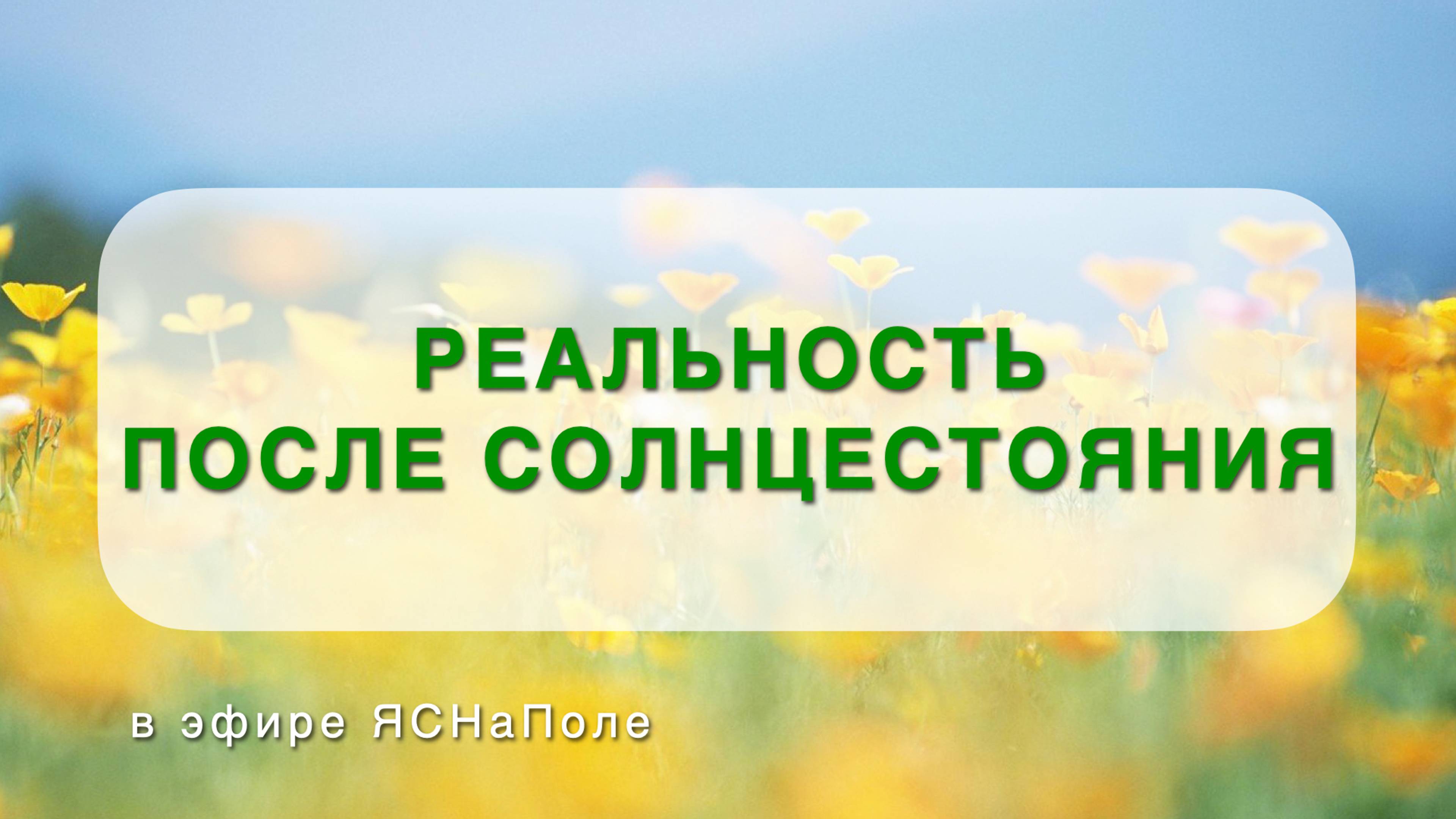 Реальность после солнцестояния_10.07.2024