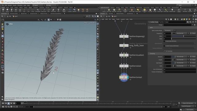 01 New In Houdini 20_ Feathers 01 - Creating Feathers