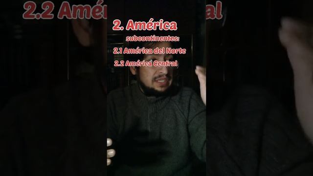 Название континентов на испанском языке