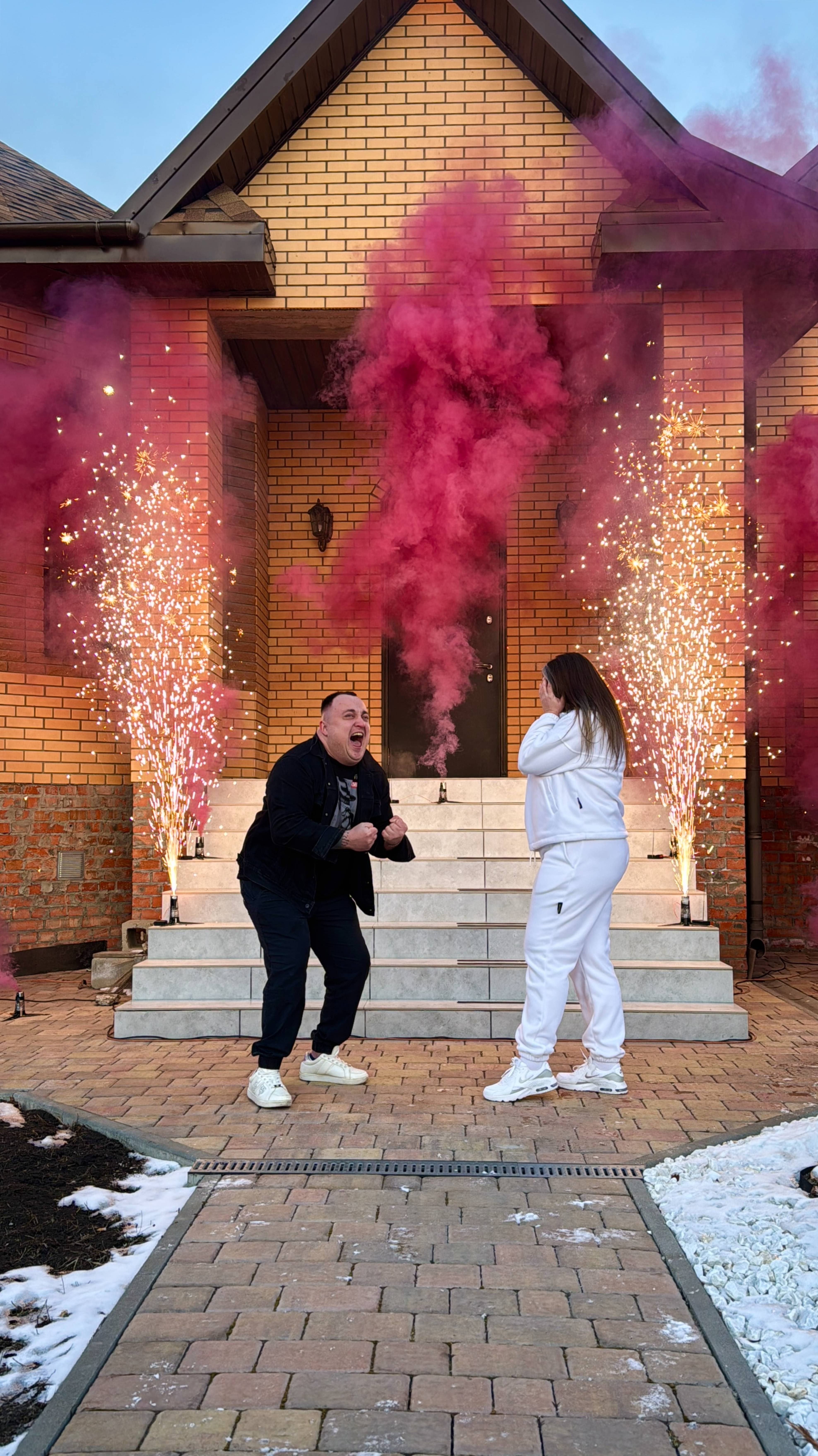 Цветной дым на гендер пати | СИЛА ОГНЯ