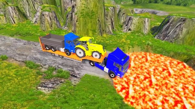 Веселые катания автовозов и машинок