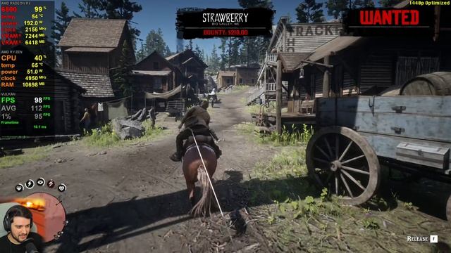 RX 6800 - Red Dead Redemption 2 - Awesome Performance!