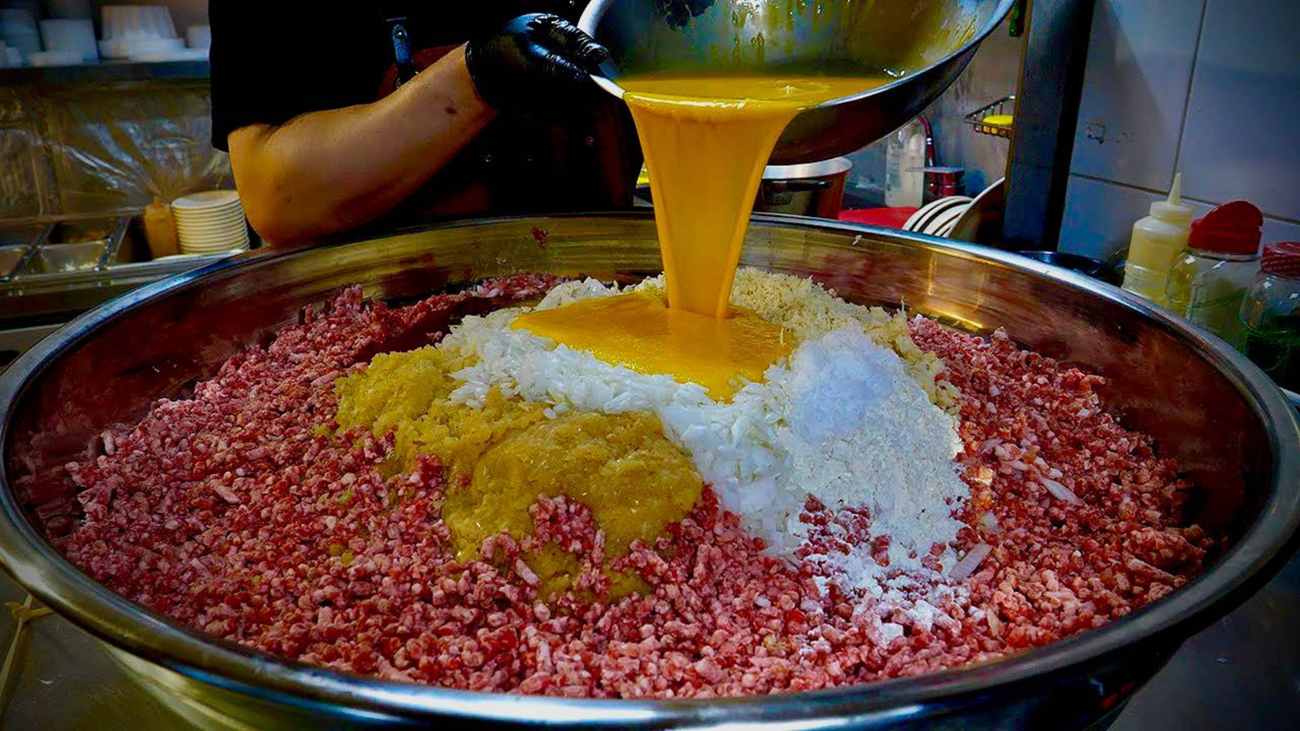 Уличная еда Кореи удивляет. Самый вкусный гамбургер