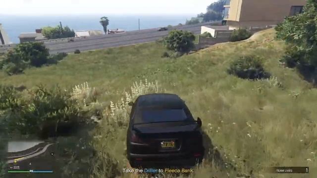 Grand Theft Auto V Fleeca bank heist