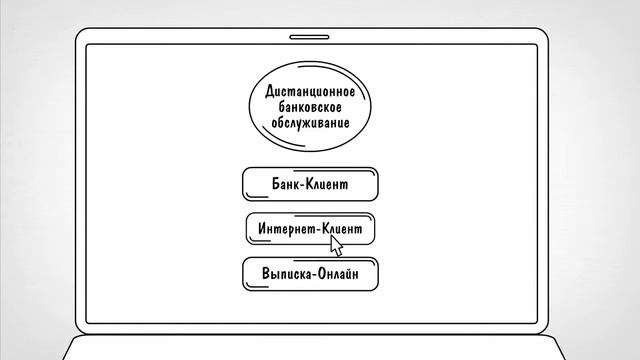 Анимационный ролик "Хантымансийский банк ДБО"