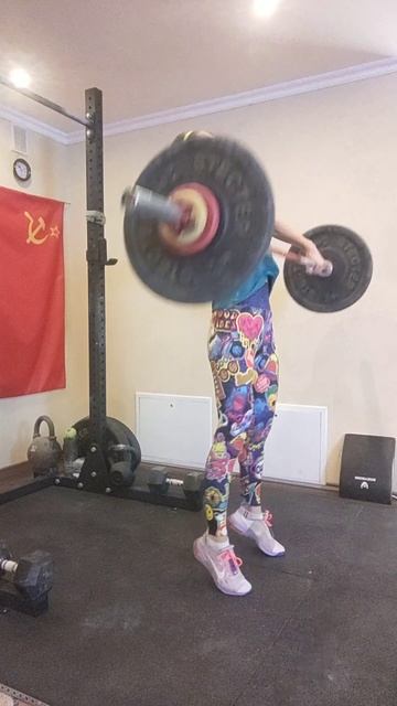 Рывковая тяга+рывок в стойку 8*1.1
