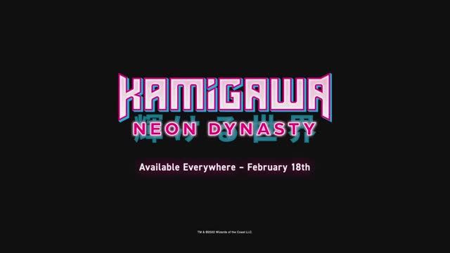 Kamigawa Neon Dynasty Official Animated Trailer - Magic The Gathering