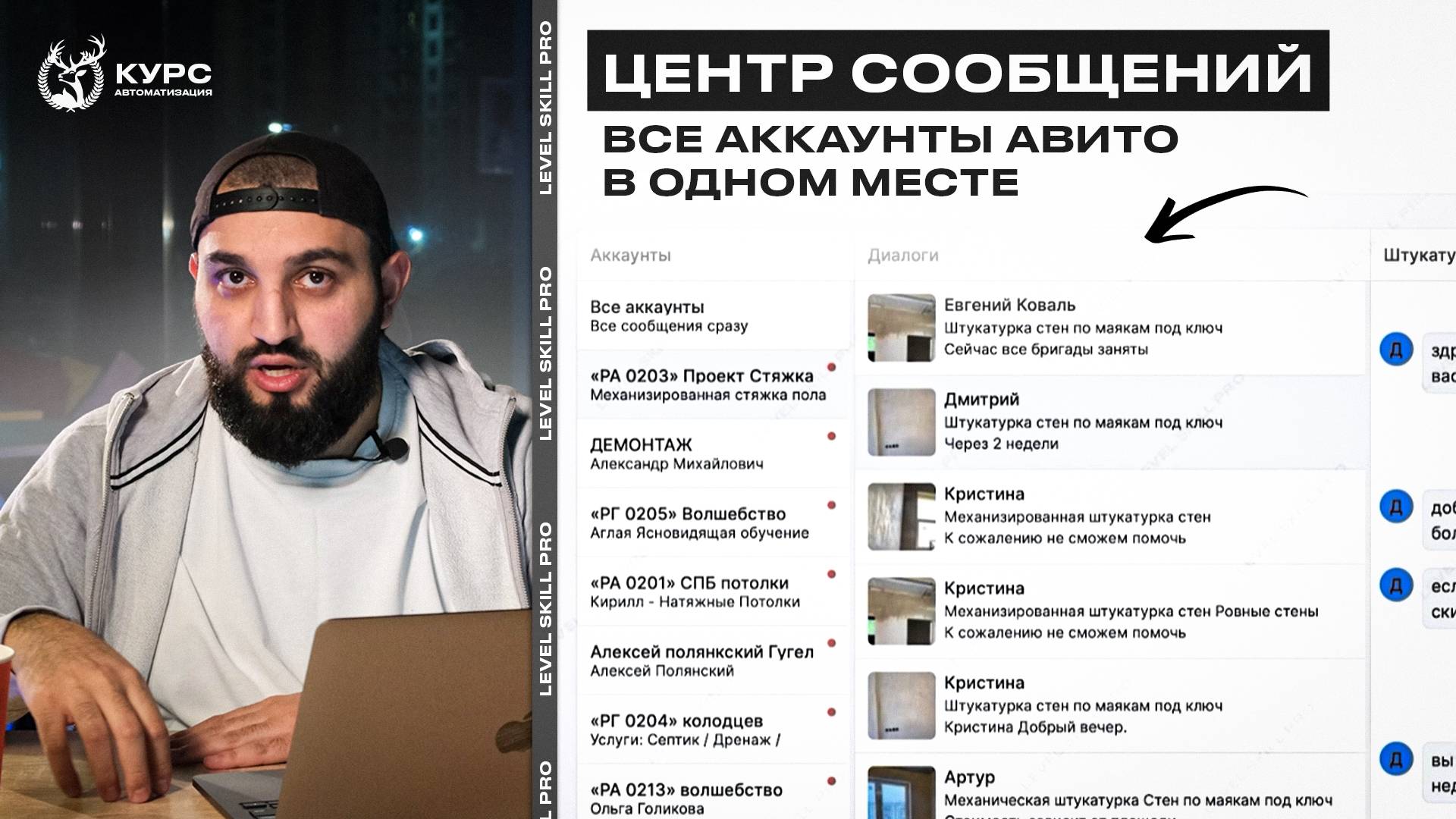 ВСЕ ПЕРЕПИСКИ НА АВИТО В ОДНОМ МЕСТЕ | Центр сообщений от Reyting Pro