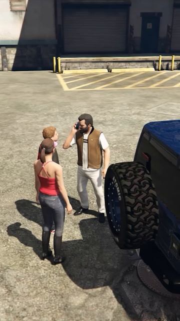 MICHAEL BUY NEW CAR FOR DADA JI FROM BENNY AND #gta5 #shorts #viralshorts