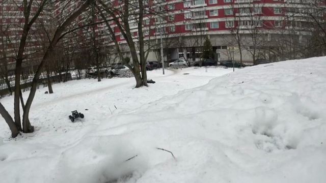 Zd racing mx-07 по снежку