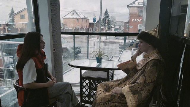 Иван Васильевич в цветах