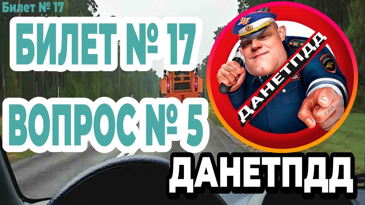 Билет № 17. Вопрос № 5. Можно ли Вам выполнить обгон при наличии данной разметки?