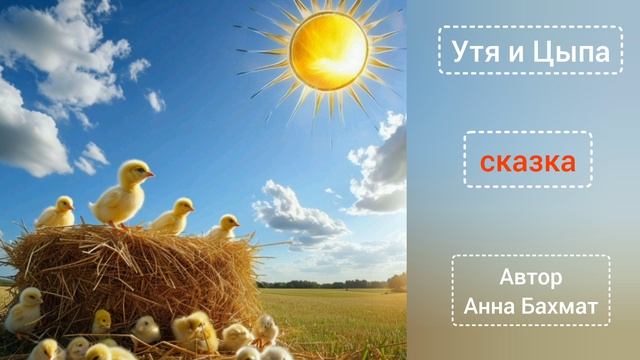 Утя и Цыпа. сказка.Читает автор Анна Бахмат
