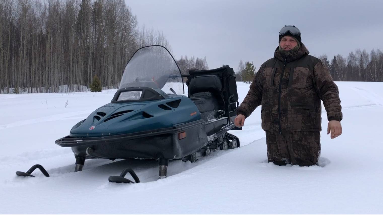 Тест-драйв тайга патруль СТ-500Д.
