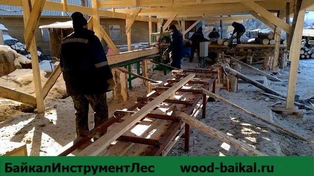 Недорогой комлект оборудования для деревообрабатывающего завода  Станок Алтай Мамонт