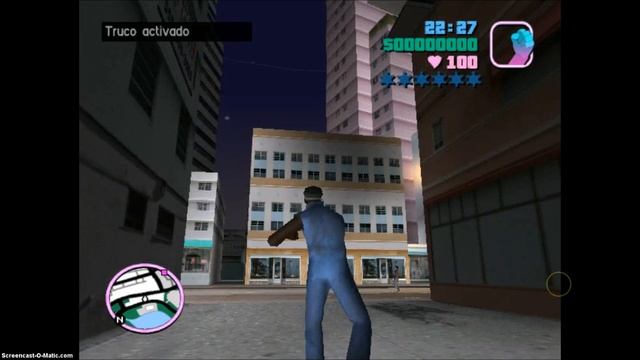 Como cambiar de Personaje con un truco en Gta Vice City