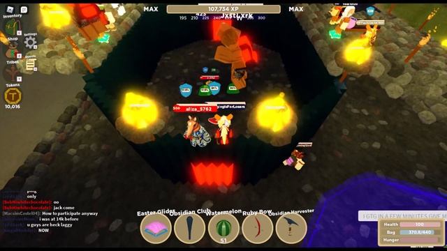 Obsidian PVP Tournament! Who will make it to the Finals? - Island Tribes Roblox