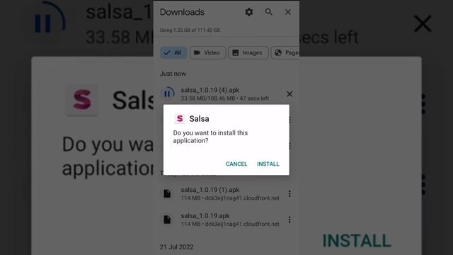 DOWNLOAD THE SALSA APP