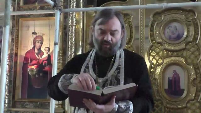 Понедельник Великого поста на утренней службе