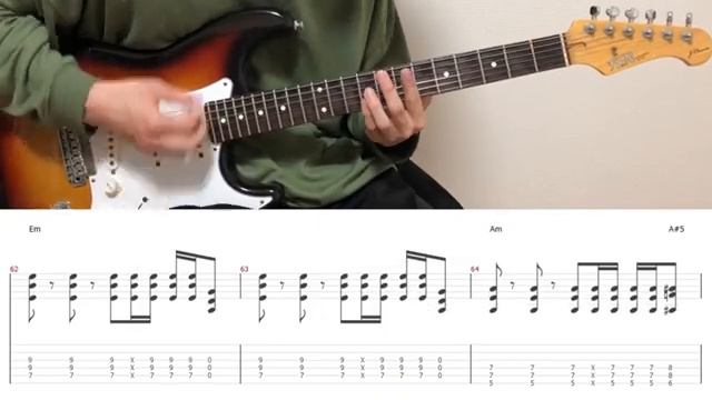 Franz Ferdinand-Take Me Out(guitar cover,tab)