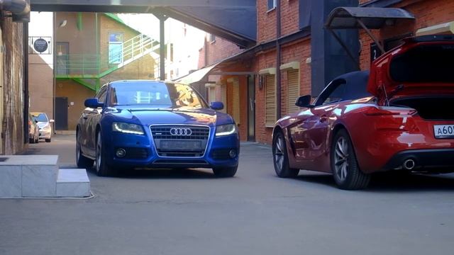 INFORGED IFG38 Silver & AUDI A5 coupe