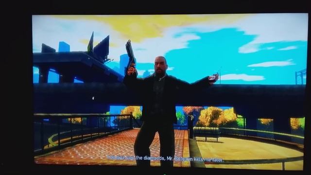 GTA IV Guy Throws Mr Bulgarin Diamonds